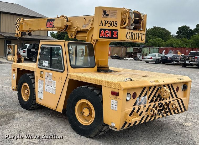 image for item DW7179 1998 Grove AP308 crane