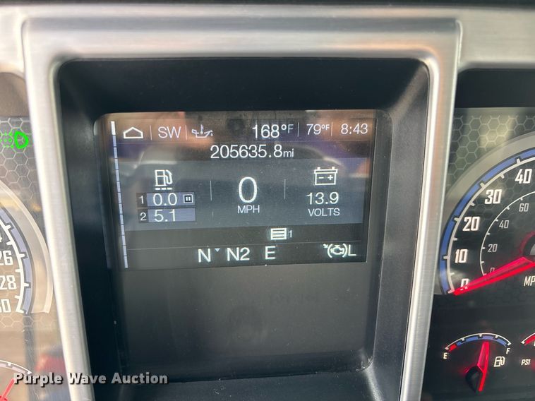 image for item DW7180 2020 Mack Granite semi truck