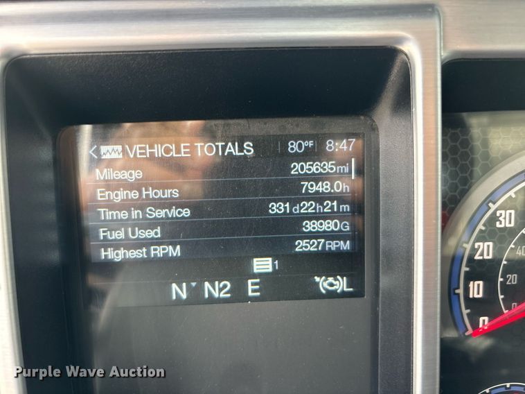 image for item DW7180 2020 Mack Granite semi truck