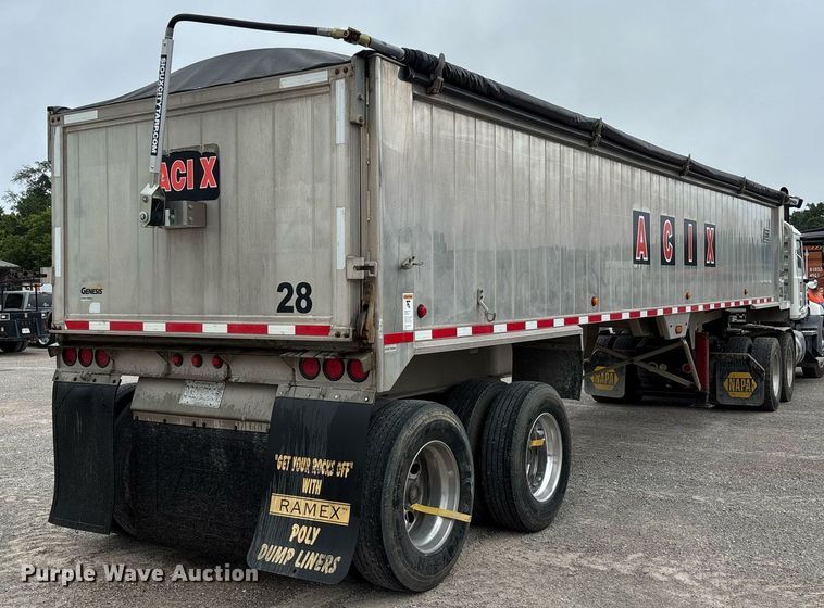 image for item DW7181 2015 East Genesis end dump trailer
