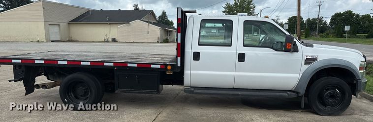 image for item DW7189 2008 Ford F450 Super Duty XL flatbed truck