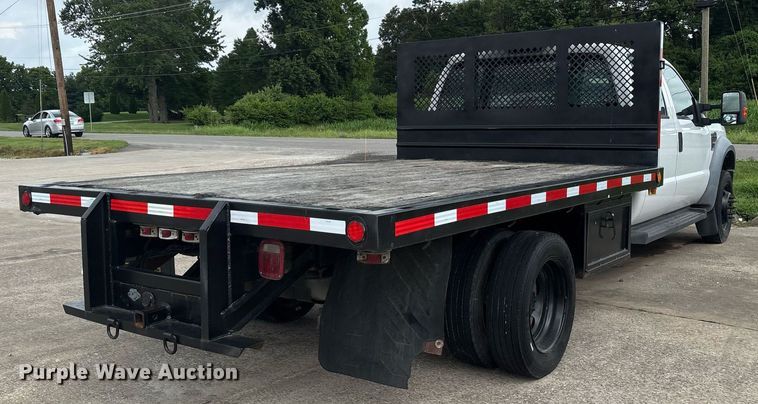 image for item DW7189 2008 Ford F450 Super Duty XL flatbed truck