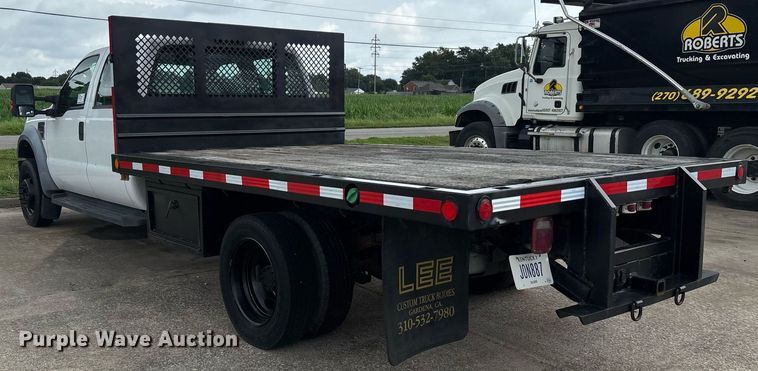 image for item DW7189 2008 Ford F450 Super Duty XL flatbed truck