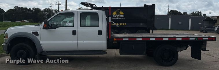 image for item DW7189 2008 Ford F450 Super Duty XL flatbed truck