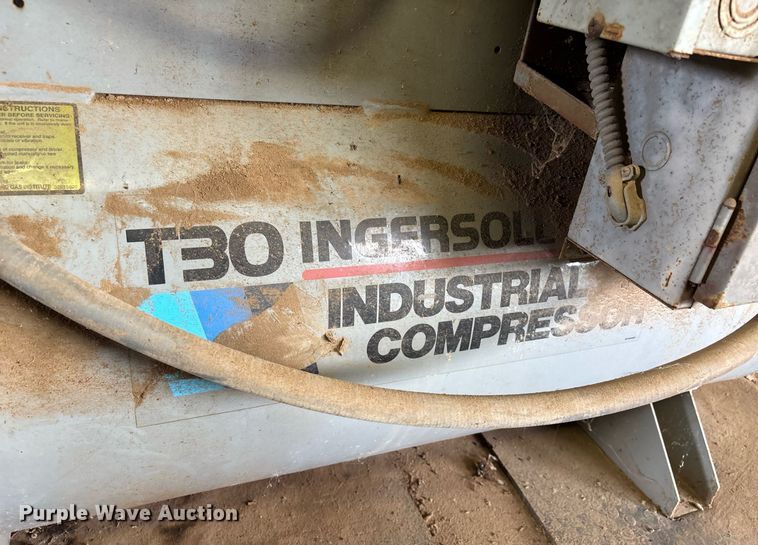image for item DW7203 Ingersoll Rand T30 air compressor
