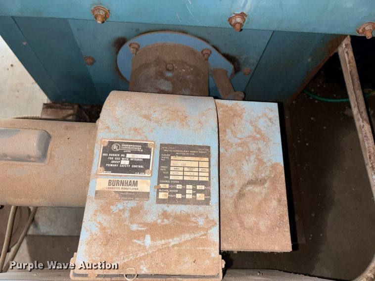 image for item DW7215 Burnham 4FL-127-40-G-GP boiler