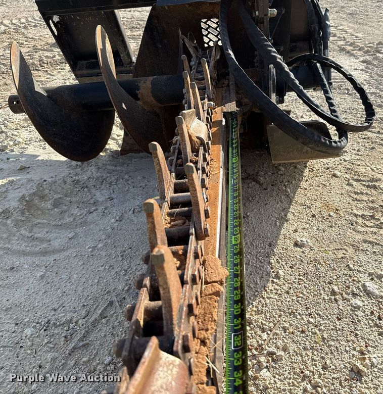 image for item DX5645 Blue Diamond 131230 skid steer trencher