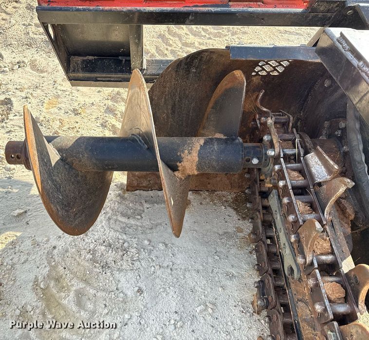 image for item DX5645 Blue Diamond 131230 skid steer trencher