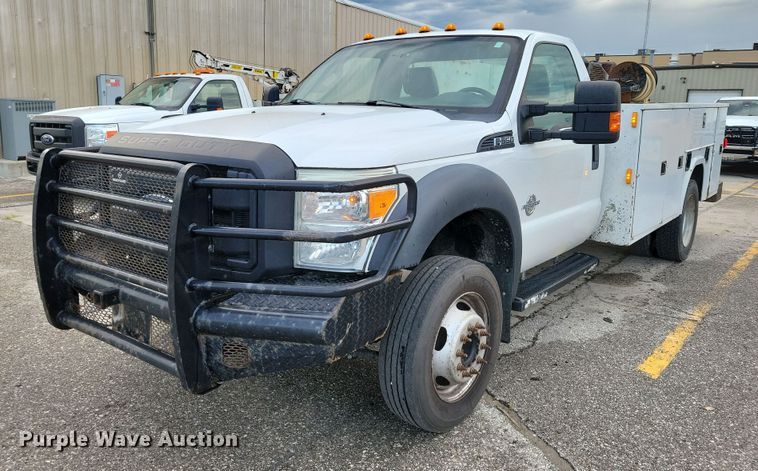 2014 Ford F550 Utility / Service Truck VIN: 1FDUF5GT3EEB66354 Lot: 999303429
