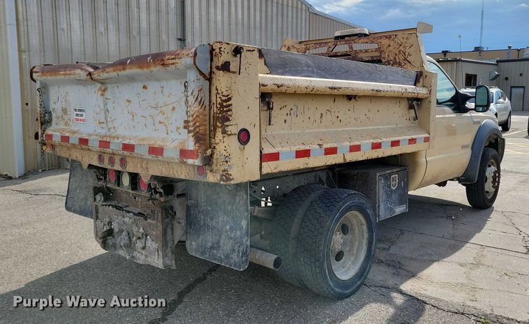 image for item DX7150 2005 Ford F550 dump truck