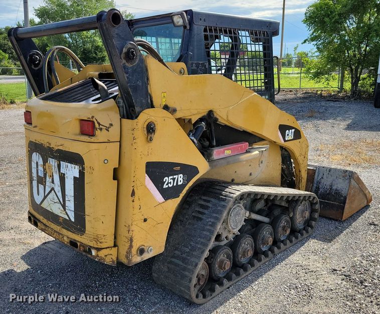 MINI CARGADOR SOBRE ORUGAS 2009 CATERPILLAR 257B2