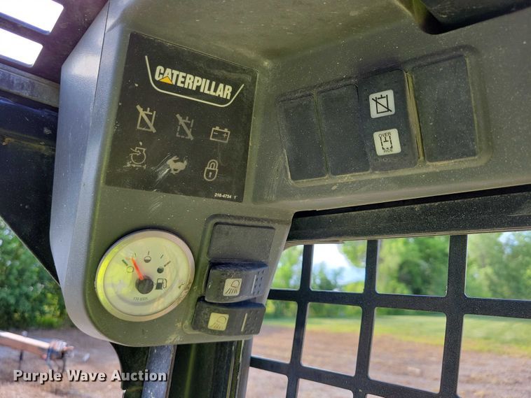 image for item DX7152 2009 Caterpillar 257B2 tracked skid steer loader