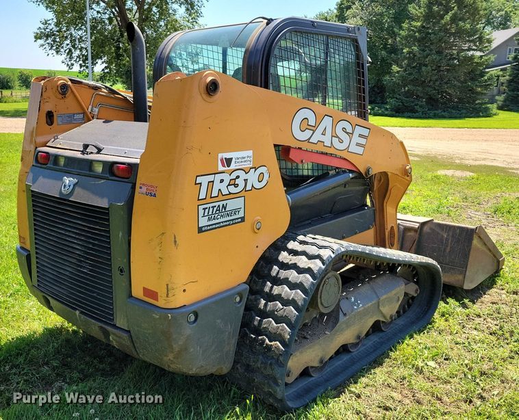 image for item DX7159 2018 Case TR310 tracked skid steer loader