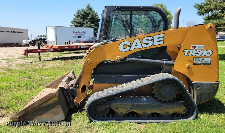 image for item DX7159 2018 Case TR310 tracked skid steer loader