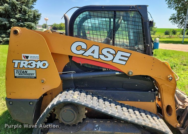 image for item DX7159 2018 Case TR310 tracked skid steer loader