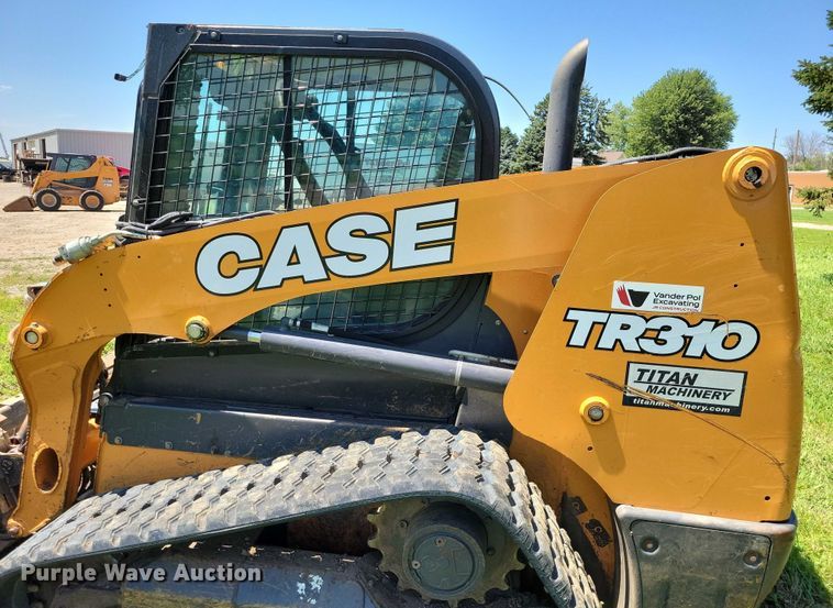 image for item DX7159 2018 Case TR310 tracked skid steer loader