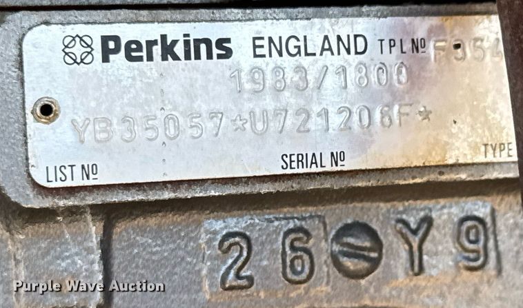 image for item DY0027 1999 Stamford generator