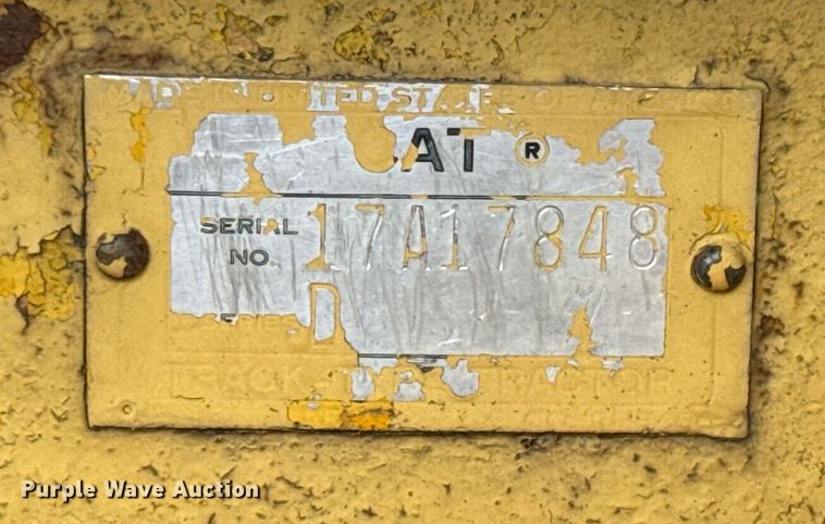 image for item DY0297 Caterpillar D7 dozer