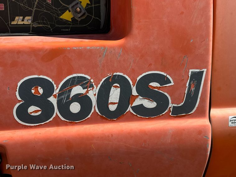image for item DY0309 JLG 860SJ boom lift