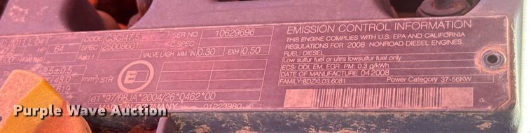 image for item DY0310 2010 Snorkel TB60 boom lift