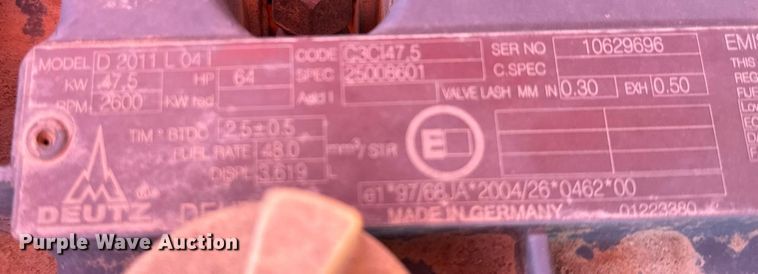 image for item DY0310 2010 Snorkel TB60 boom lift