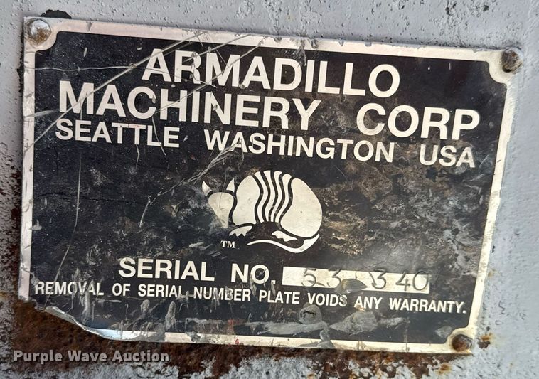 image for item DY0311 2005 Armadillo crusher