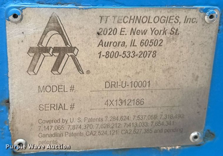 image for item DY0312 2013 TT Technologies Grundodrill 4X DRI-U-10001 directional boring unit