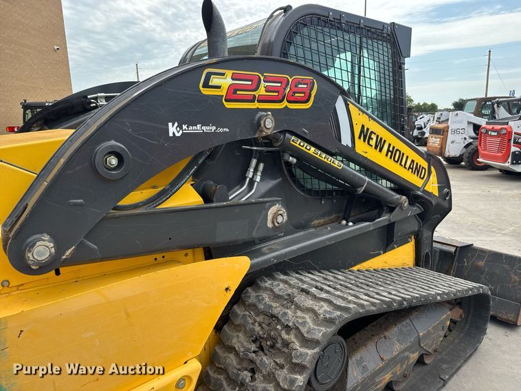 image for item DY0335 2016 New Holland C238 tracked skid steer loader