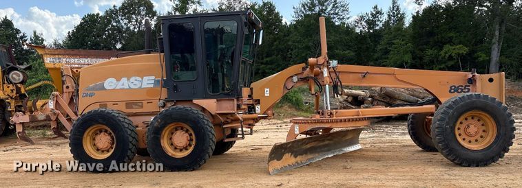image for item DY0729 2004 Case 865 motor grader