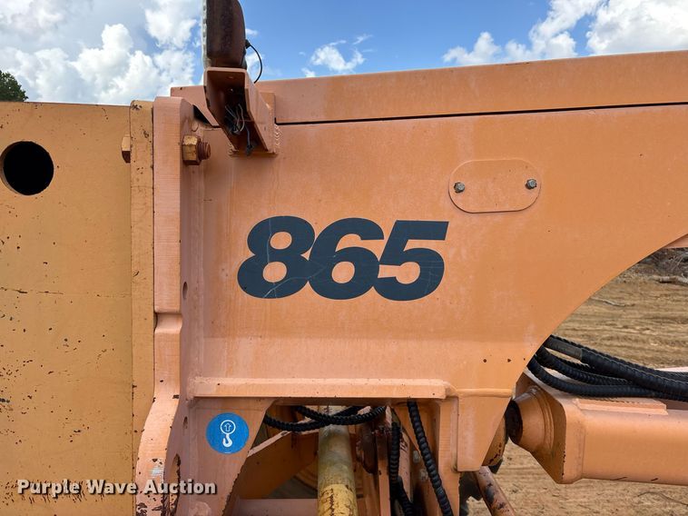 image for item DY0729 2004 Case 865 motor grader