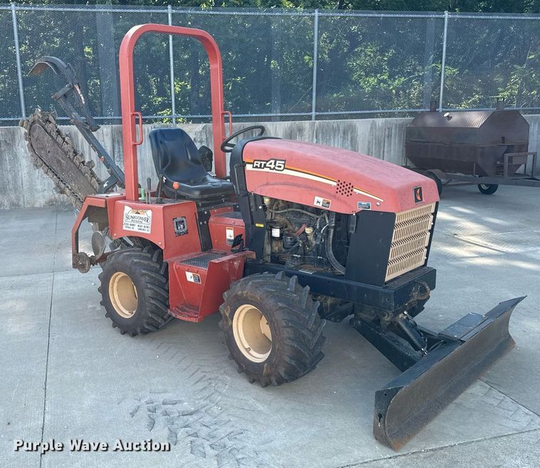 image for item DZ1480 2012 Ditch Witch RT45 trencher