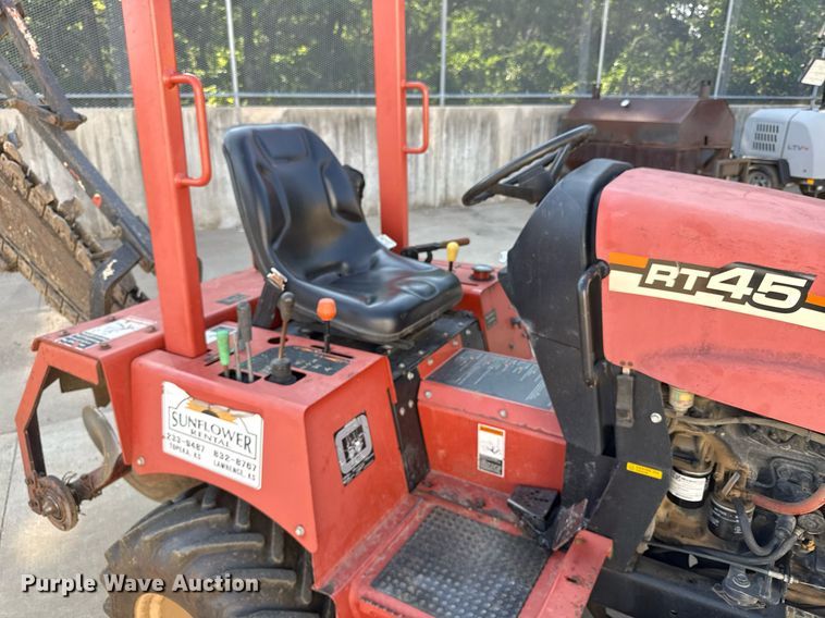 image for item DZ1480 2012 Ditch Witch RT45 trencher