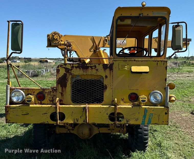 image for item DZ8637 1968 Hanson HT5A crane truck