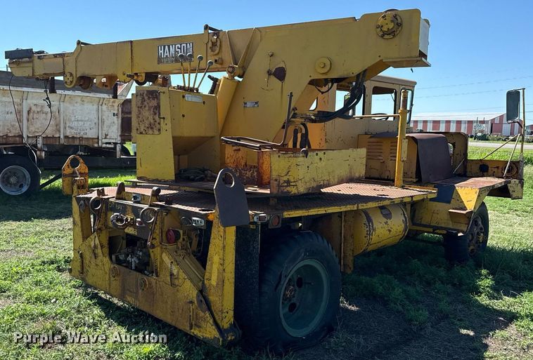 image for item DZ8637 1968 Hanson HT5A crane truck
