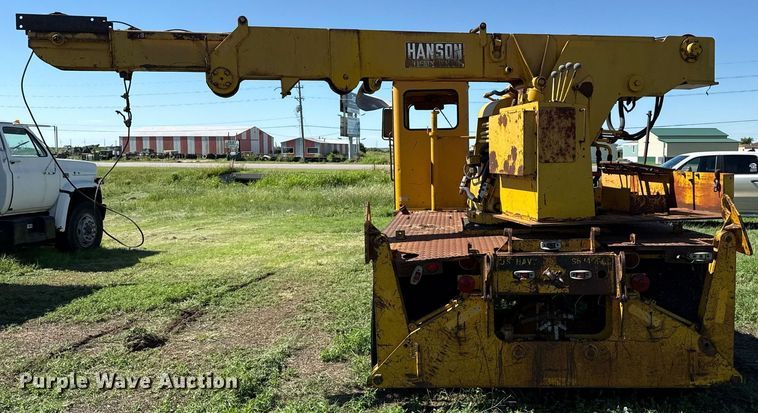 image for item DZ8637 1968 Hanson HT5A crane truck