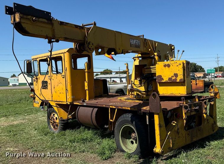 image for item DZ8637 1968 Hanson HT5A crane truck