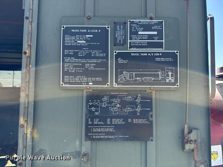 image for item DZ8640 1973 Dodge tank truck