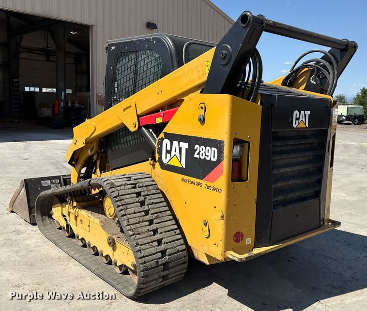 image for item DZ8677 2019 Caterpillar 289D tracked skid steer loader