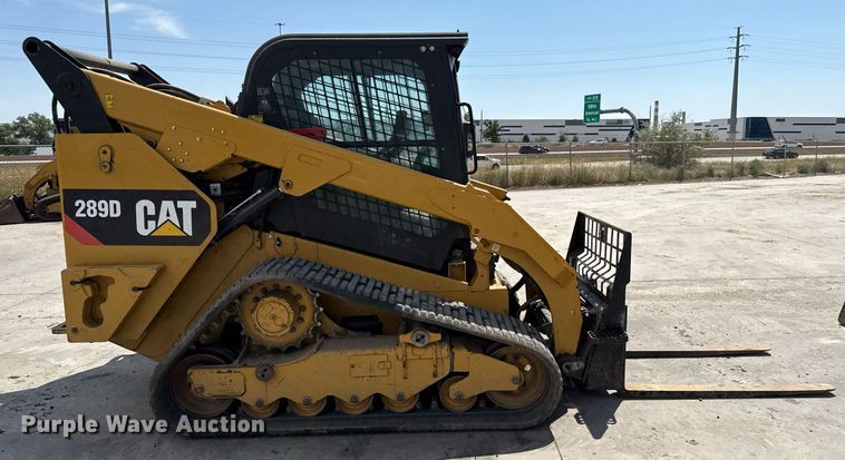 MINI CARGADOR SOBRE ORUGAS 2018 CATERPILLAR 289D