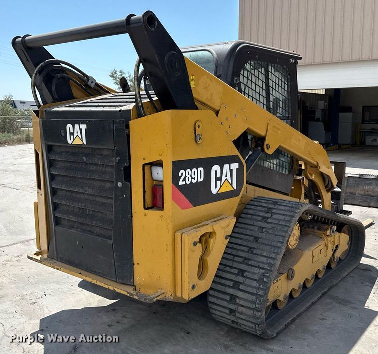 MINI CARGADOR SOBRE ORUGAS 2018 CATERPILLAR 289D