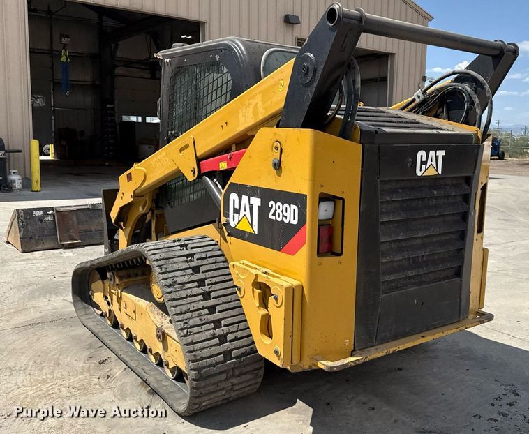 image for item DZ8678 2018 Caterpillar 289D tracked skid steer loader