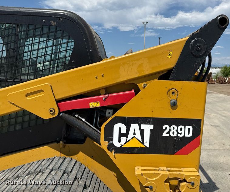 image for item DZ8678 2018 Caterpillar 289D tracked skid steer loader