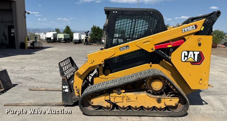 image for item DZ8679 2020 Caterpillar 289D3 tracked skid steer loader