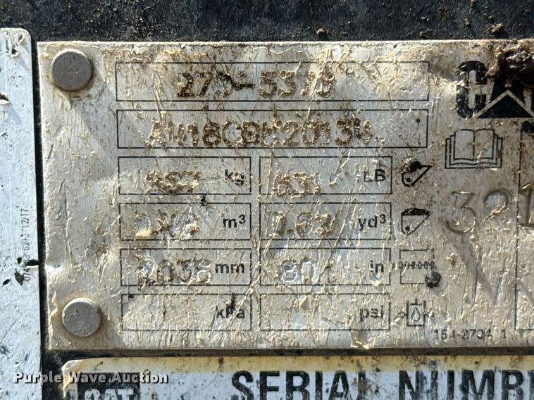 image for item DZ8679 2020 Caterpillar 289D3 tracked skid steer loader