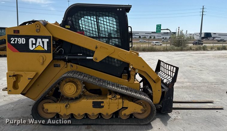 MINI CARGADOR SOBRE ORUGAS 2017 CATERPILLAR 279D