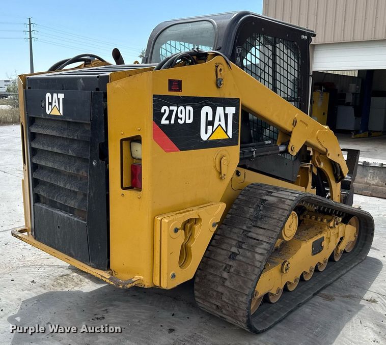 MINI CARGADOR SOBRE ORUGAS 2017 CATERPILLAR 279D