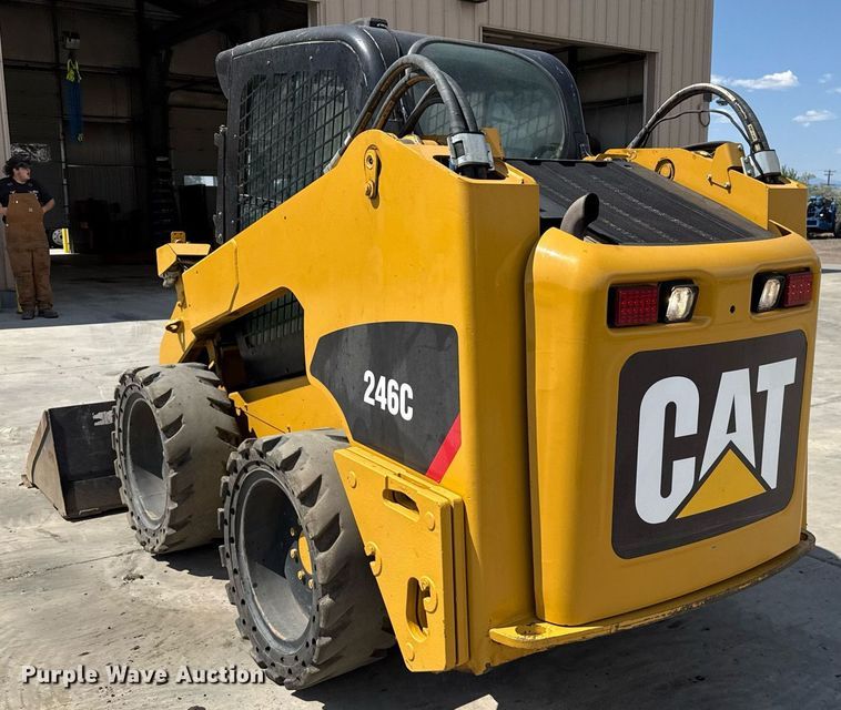 image for item DZ8681 2012 Caterpillar 246C skid steer loader