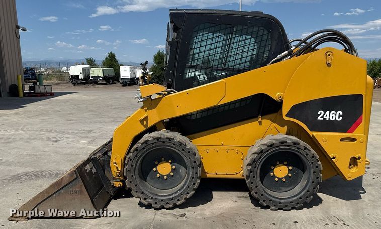 image for item DZ8681 2012 Caterpillar 246C skid steer loader