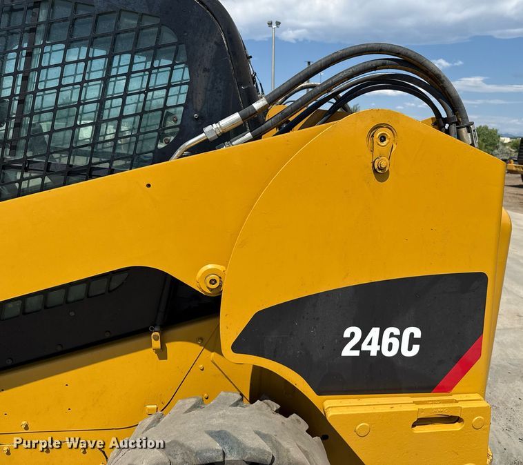 image for item DZ8681 2012 Caterpillar 246C skid steer loader