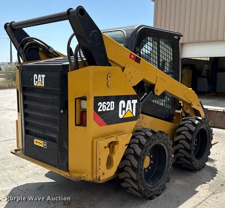 MINI CARGADOR SOBRE RUEDAS 2018 CATERPILLAR 262D